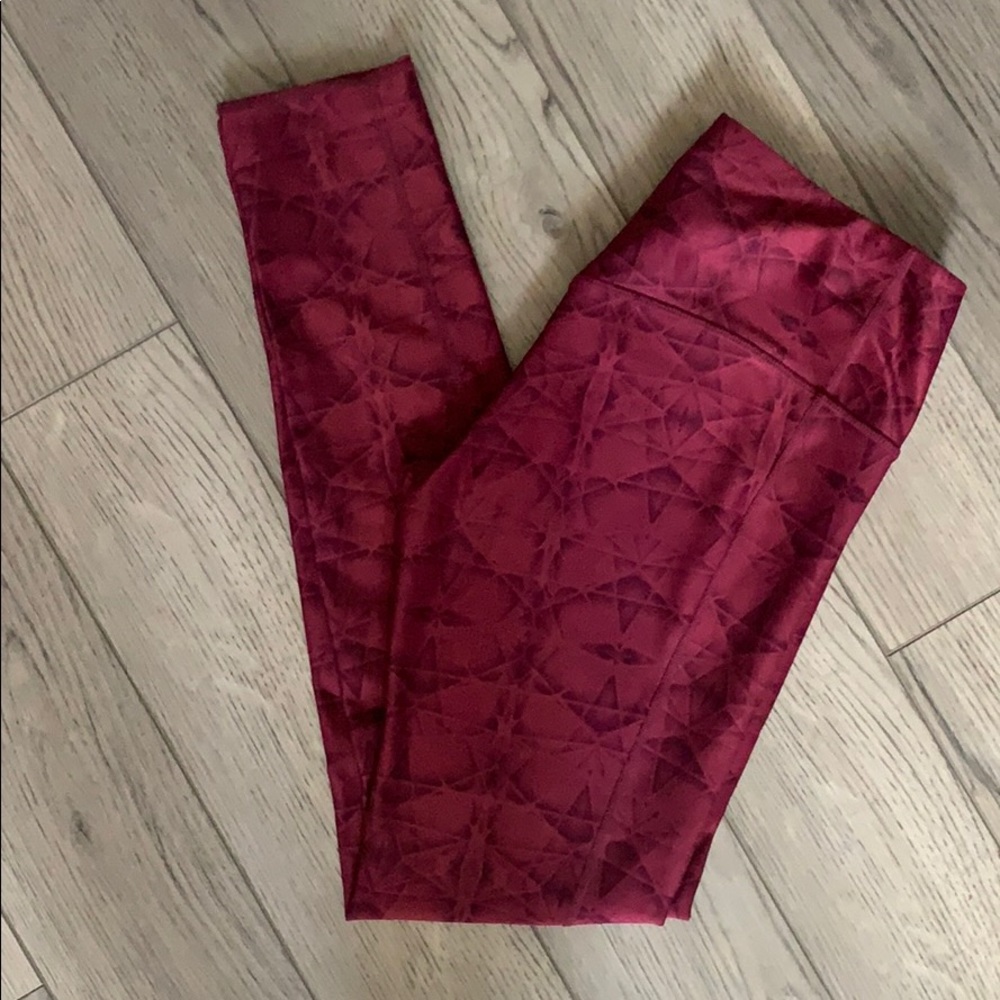 MPG High Performance Legging in Maroon